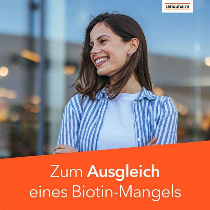 Biotin Ratiopharm 5 mg Tabletten, 30 St