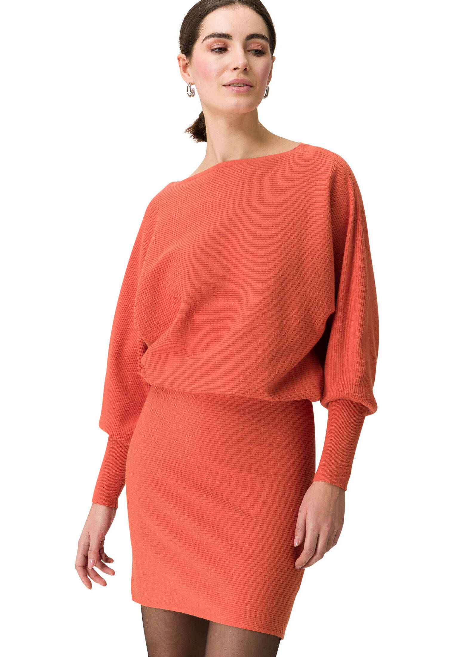 zero| Damen Pullover mit U-Boot Ausschnitt