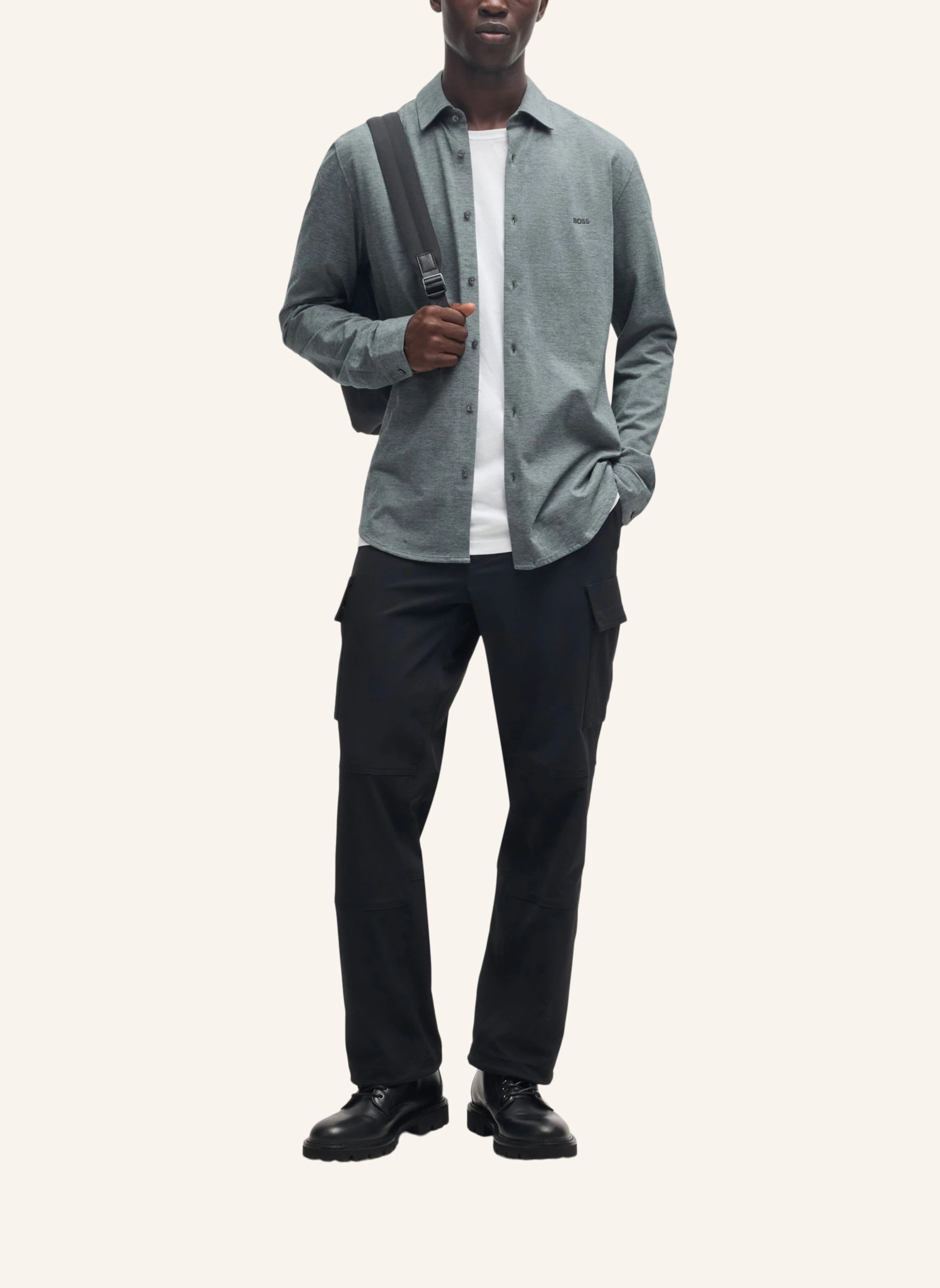 BOSS Casual Hemd MYSOFT_2_M Slim Fit