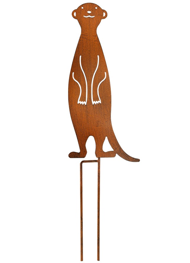Gartenstecker Erdmännchen 3er-Set