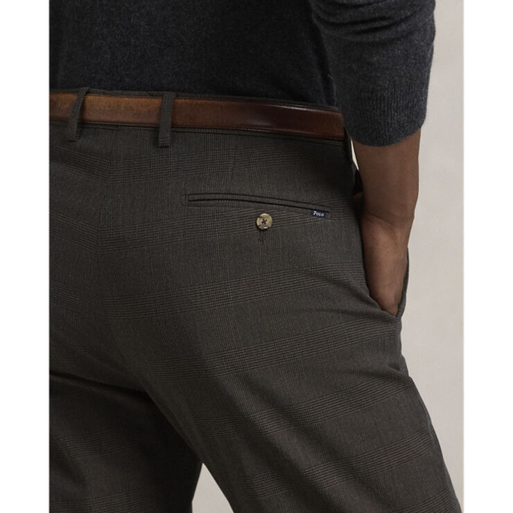 Polo Ralph Lauren TAILORED TWILL BLND-MODERN NEWPORTP Brown glen plaid