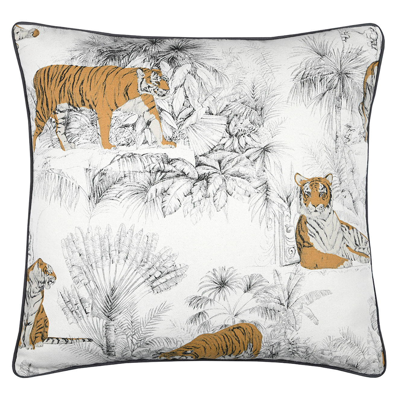 Stof Coussin Sherkan Haute Savoie naturel - 50x50 cm