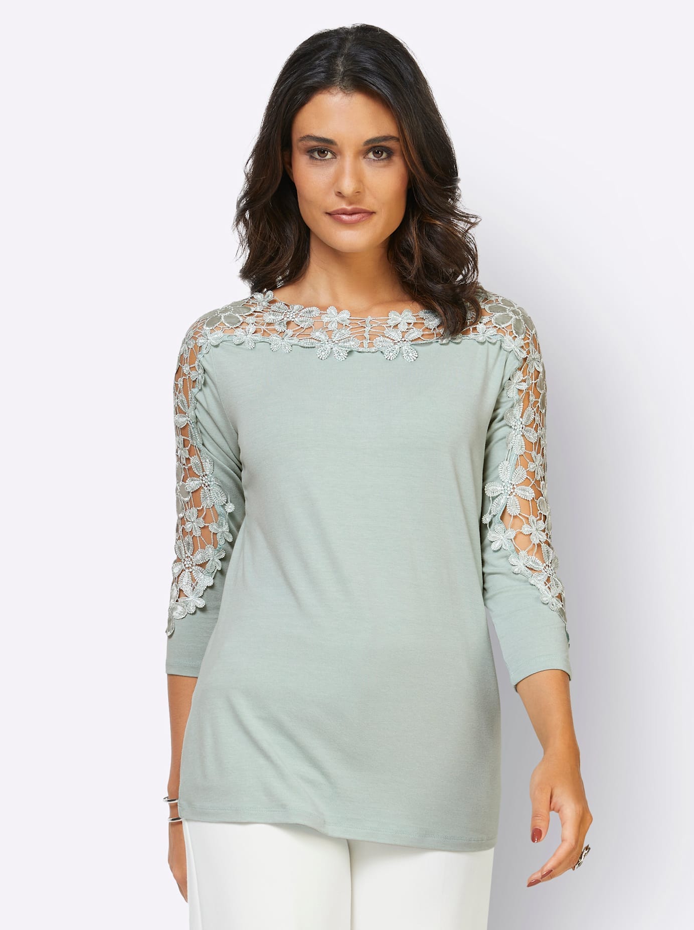 creation L Spitzenshirt »Shirt«, 1 Stk.