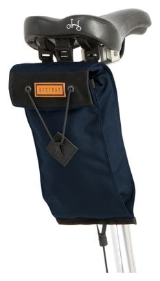 Sacoche de Selle Restrap City Saddle Bag Large Bleu Marine