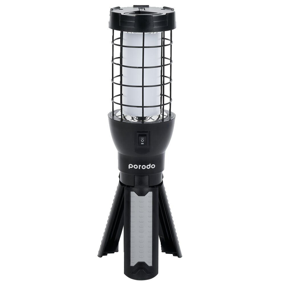 Lampe baladeuse rechargeable avec manche trépied et crochet