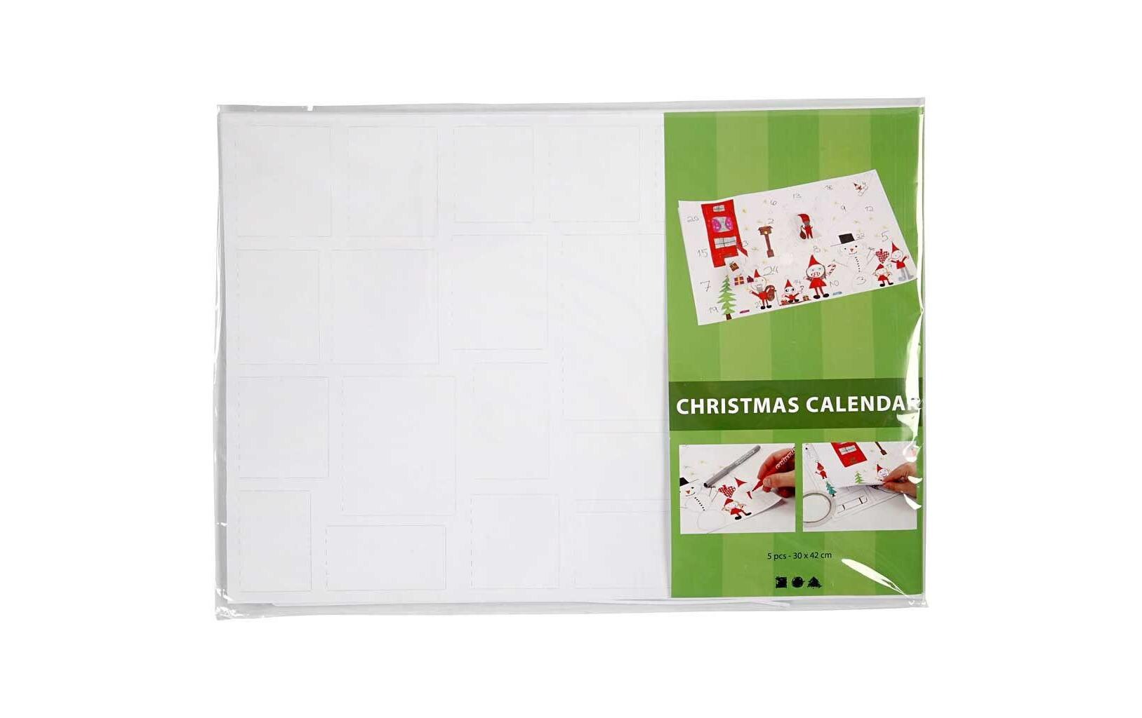 Adventskalender Uni 5 StückAdventskalender zum selber Gestalten mit Fotos, Gutscheinen, Zitaten, etc.