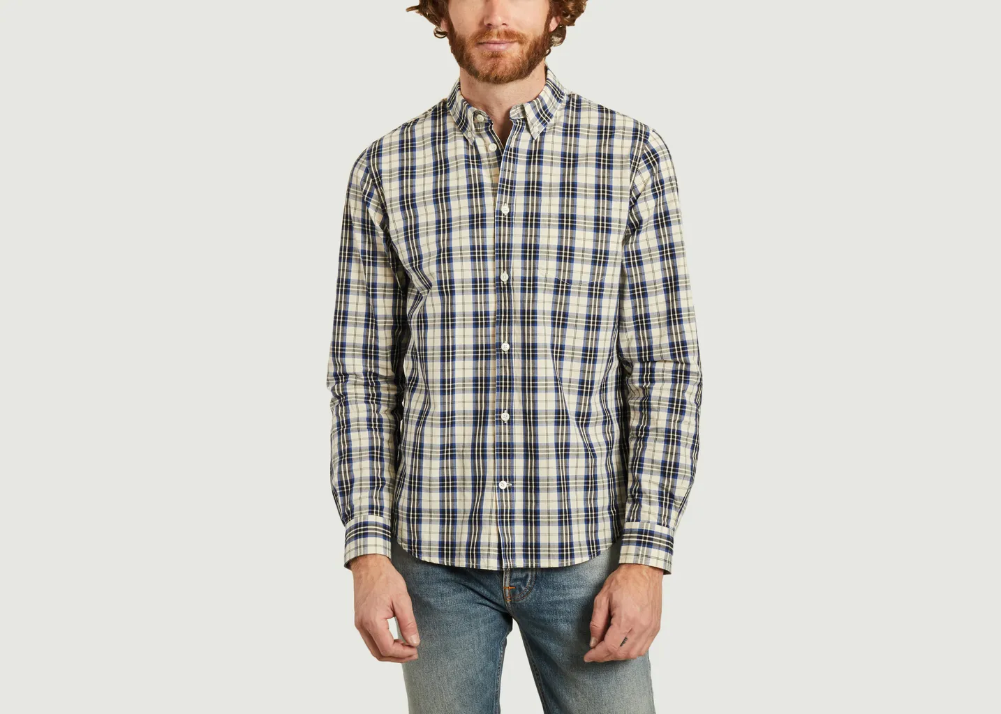 Chemise Osvald à Carreaux Norse Projects