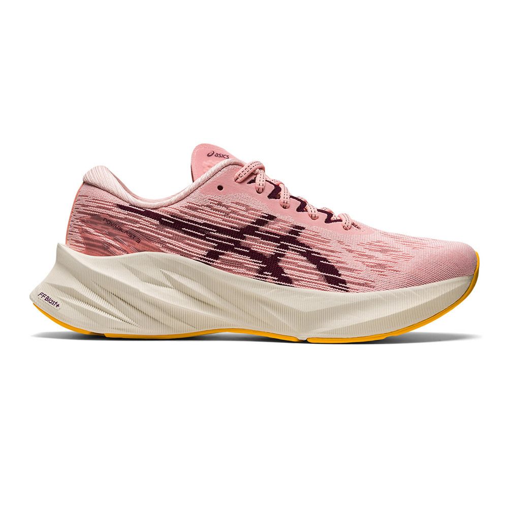 Asics NOVABLAST 3 - Chaussures running Femme frosted rose/deep mars
