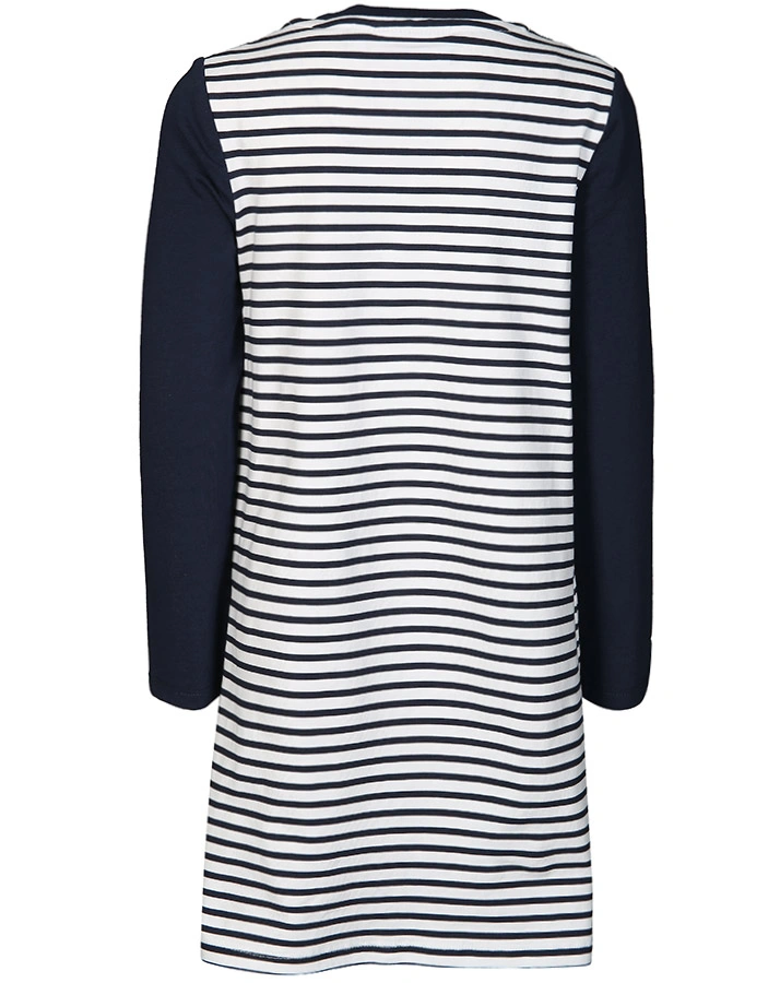 Kleid GLITTERING MOUSE mit Pailletten in navy/weiß