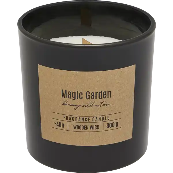DUFTGLAS MIT HOLZDOCHT MAGIC GARDEN