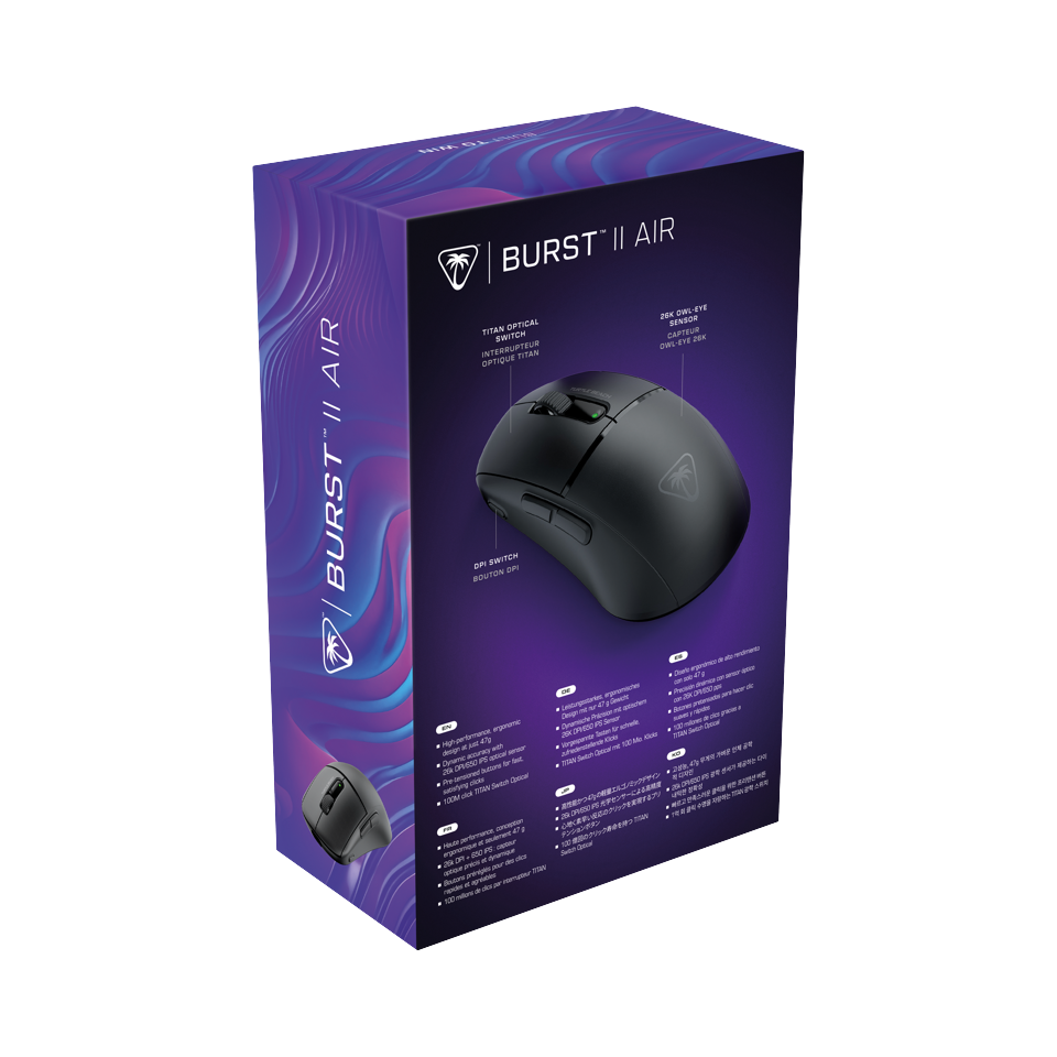 Turtle Beach - Burst II Air Wireless Gaming Mouse