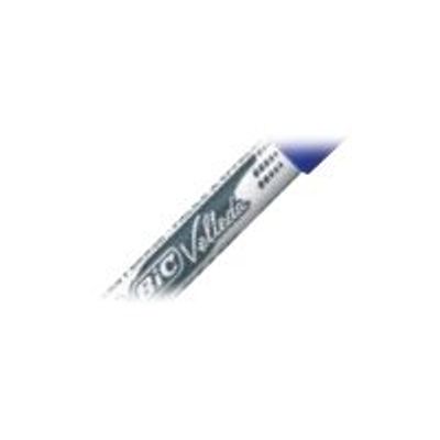 BIC VELLEDA 1741 - Pack de 12 marqueurs effaçables - pointe ogive - bleu