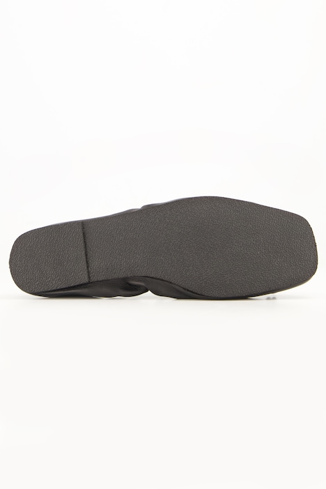 Leder-Ballerinas, Lamm-Nappaleder, Weite H