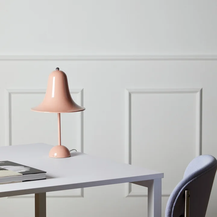 Verpan - Pantop Tischleuchte, Ø 23 cm, mintgrau