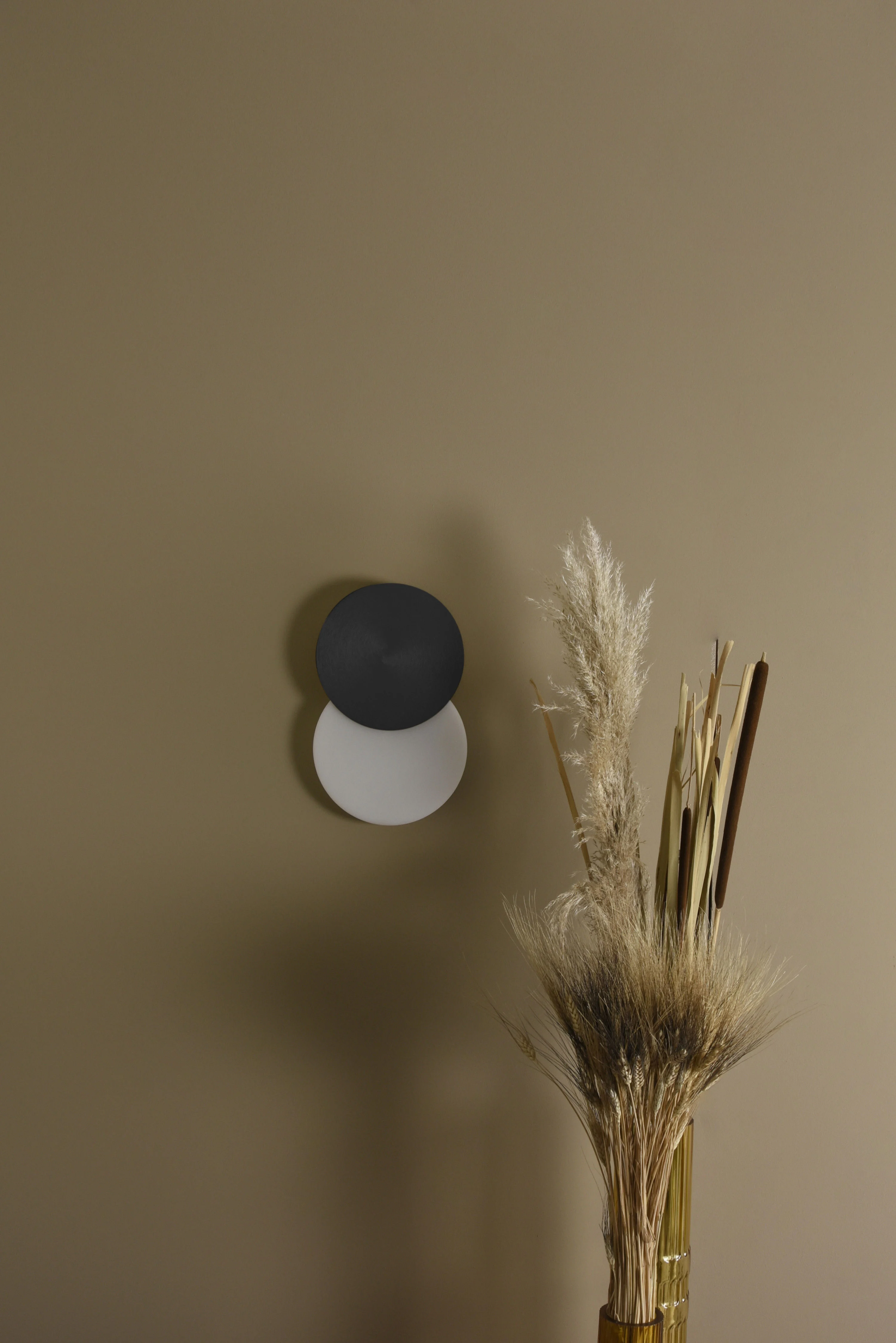 DUO LED - Applique métal | Noir