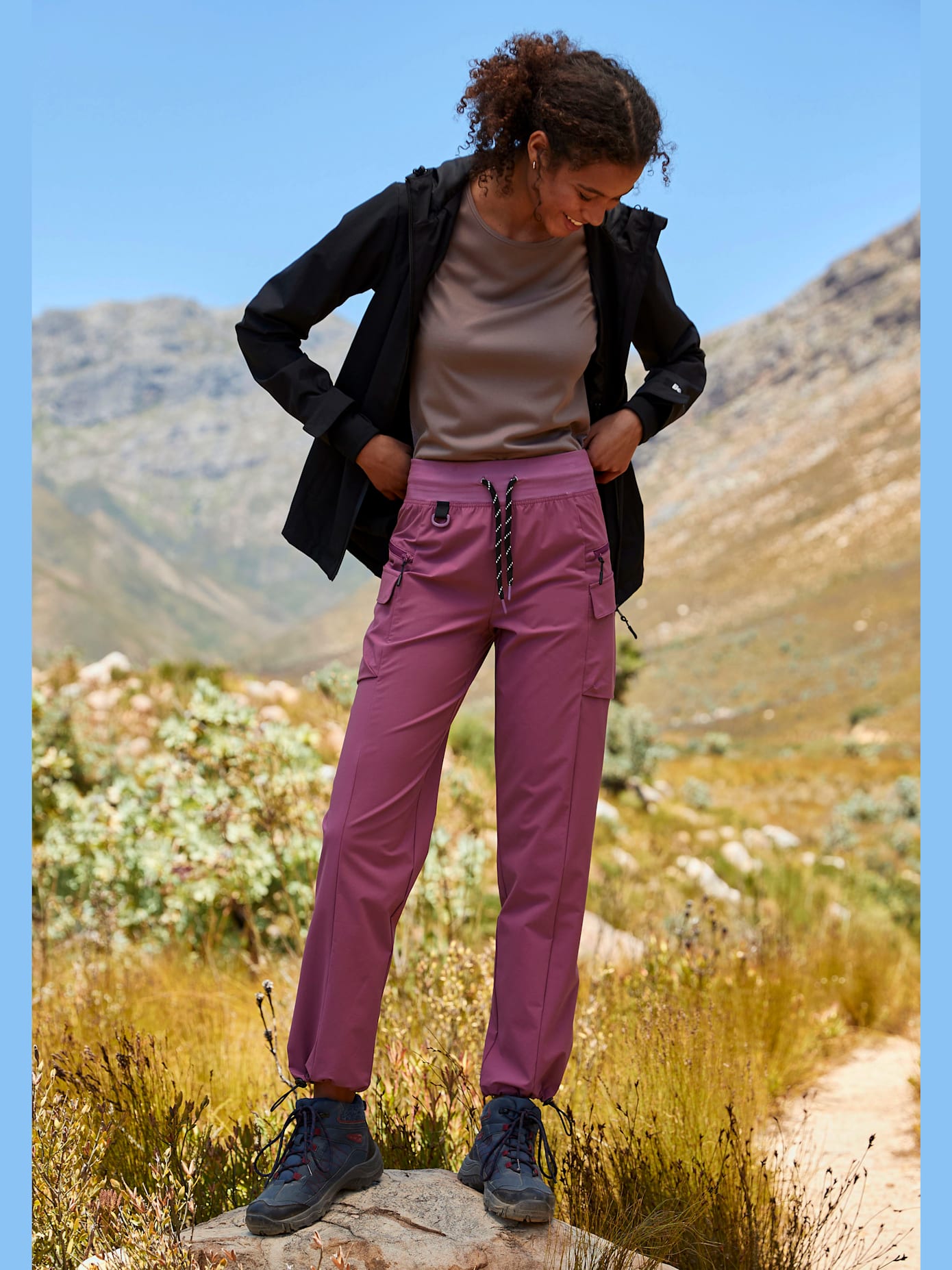 Pantalon de trekking facile à enfiler