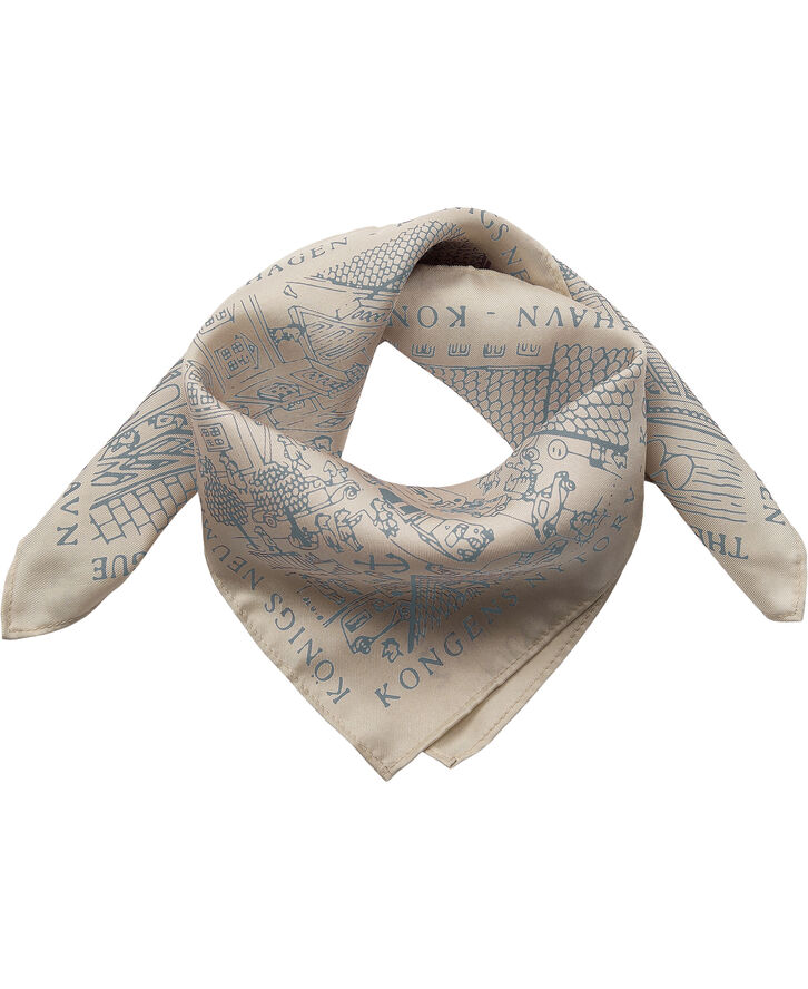 Magasin du Nord Collection Magasin Iconic Scarf 53x53cm Light blue