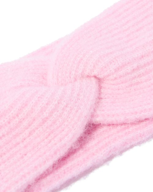 bandeau torsadé avec laine