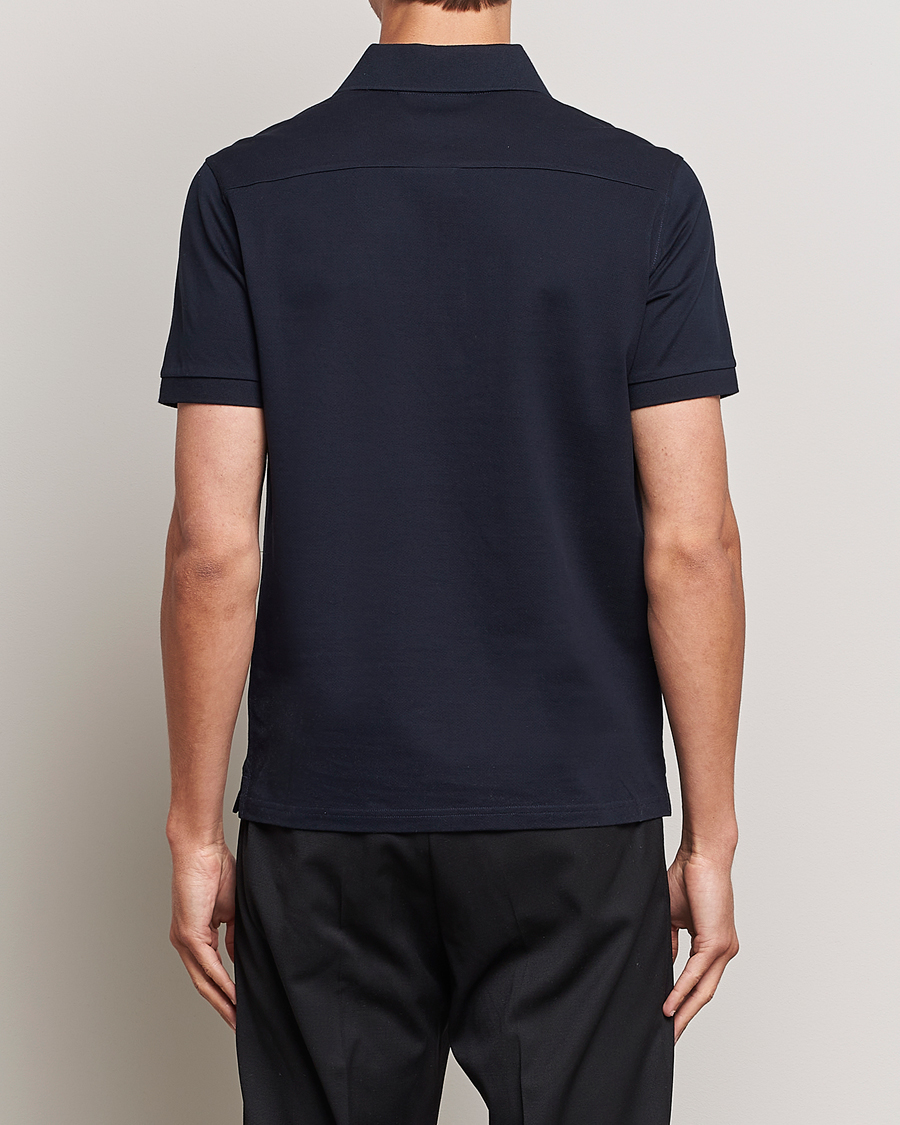 J.Lindeberg Troy Polo Pique Navy
