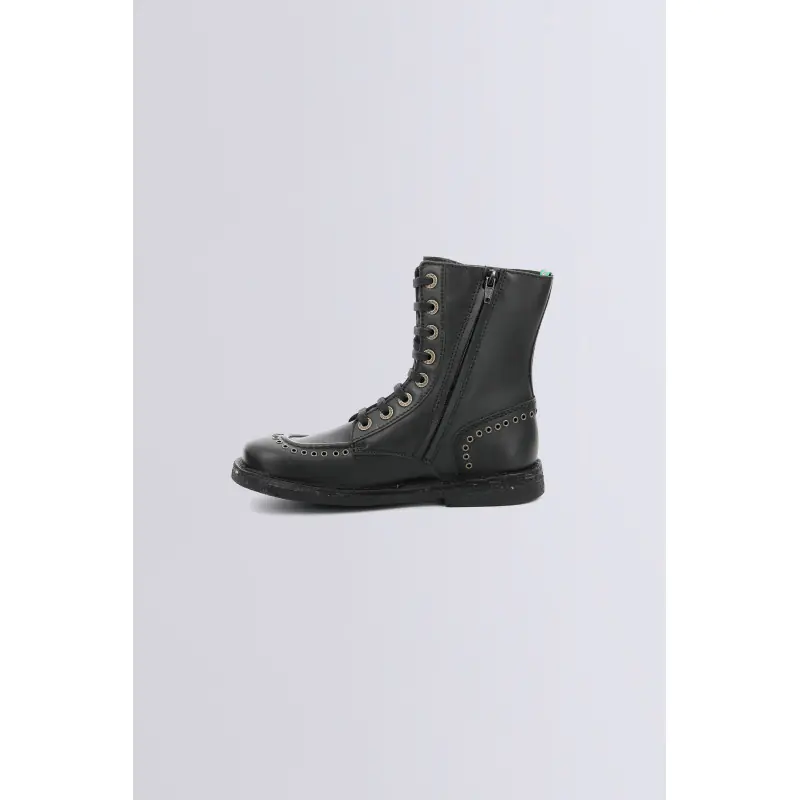 MEETICKZIP NOIR BOTTINES Cuir Femme