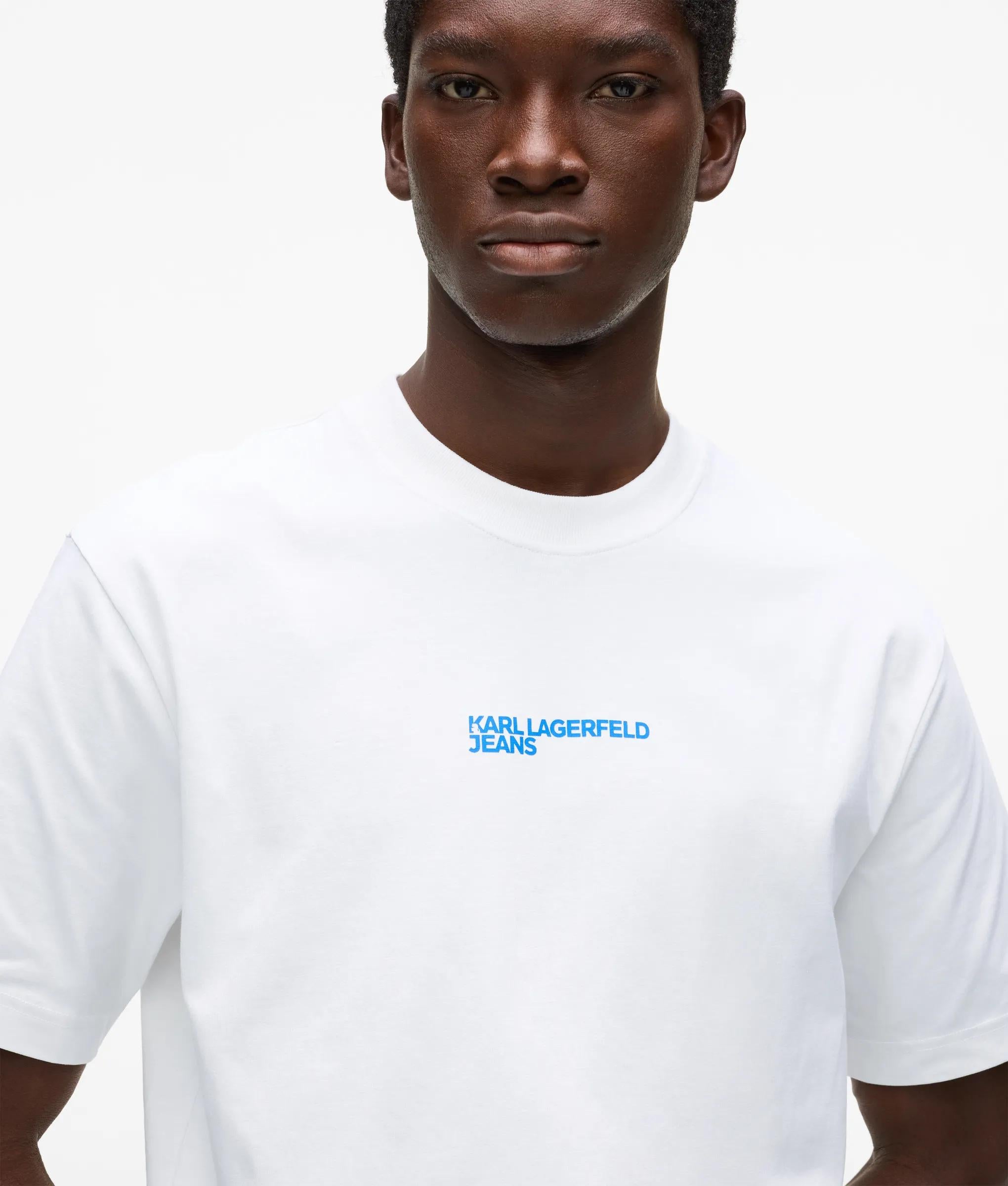 t-shirt met grafische Karl-opdruk
