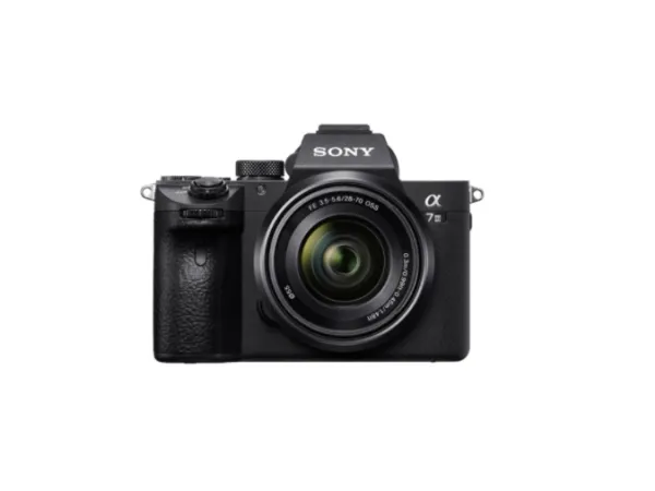 Sony a7 III ILCE-7M3K - Digitalkamera - spejlløst - 24.2 MP - Full Frame - 4K / 30 fps FE 28-70 mm OSS objektiv - Wi-Fi, NFC, Bluetooth - sort