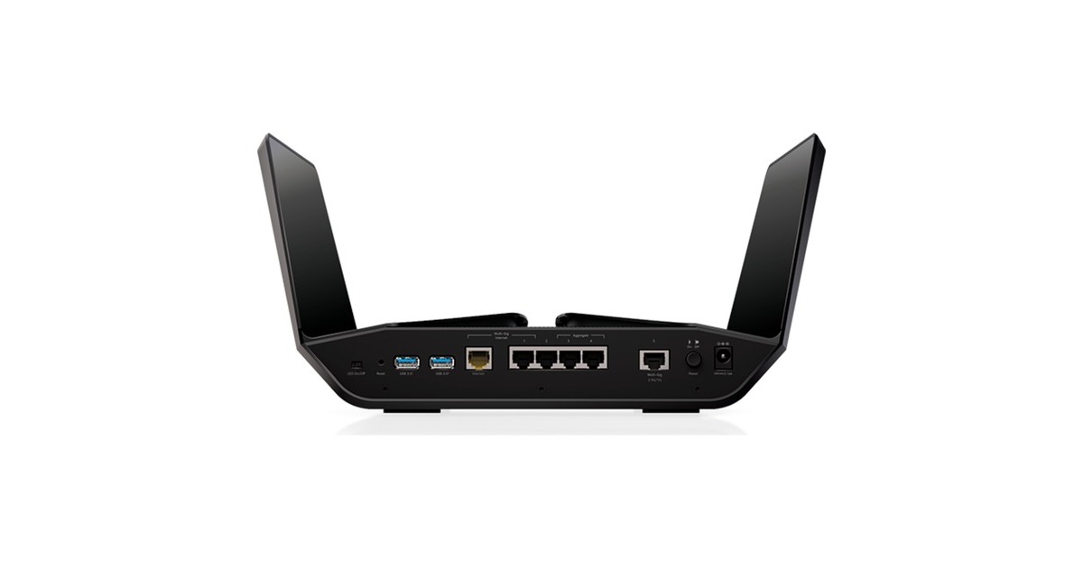 NetgearNighthawk RAXE500 Tri-Band WiFi Router  (Zwart)