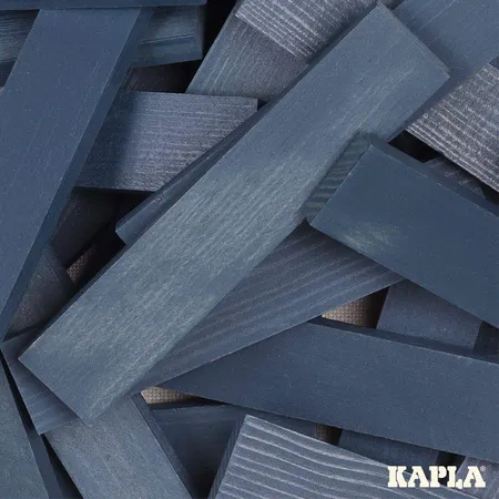 KAPLA® Holzplättchen 40-teilig in Box blau