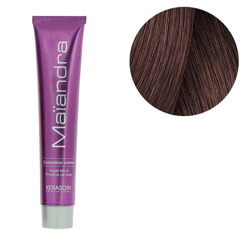 Coloration permanente Maïandra 7.71 blond marron cendré