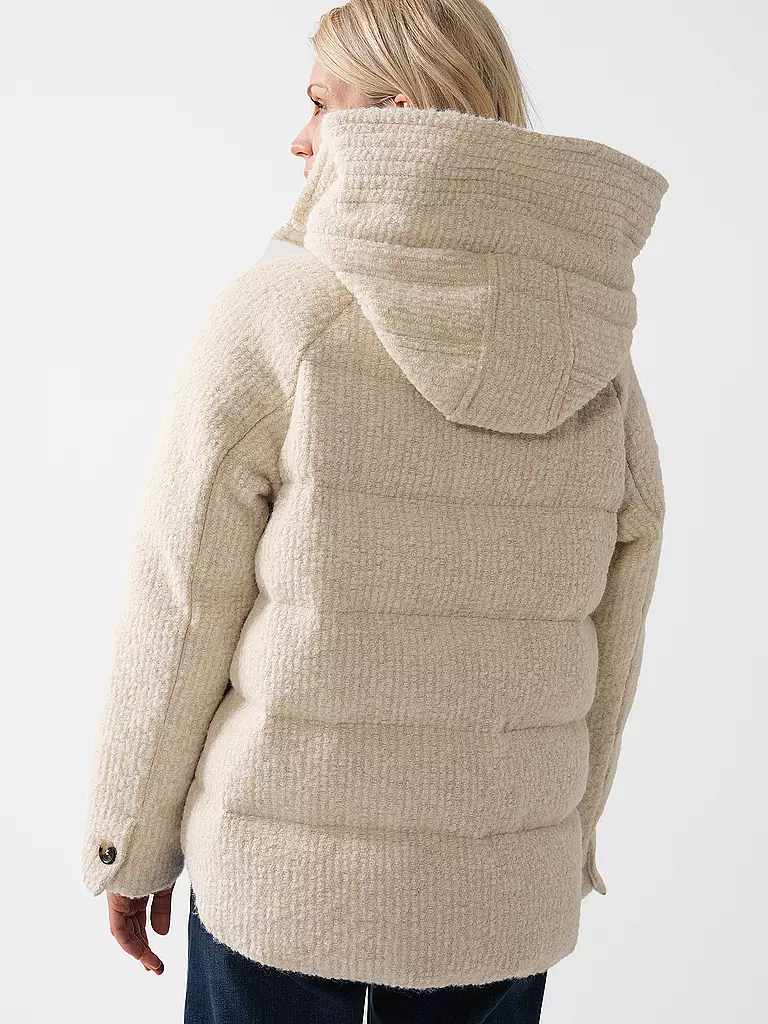 PEUTEREY Daunenjacke TAMBOC BOUCLE creme