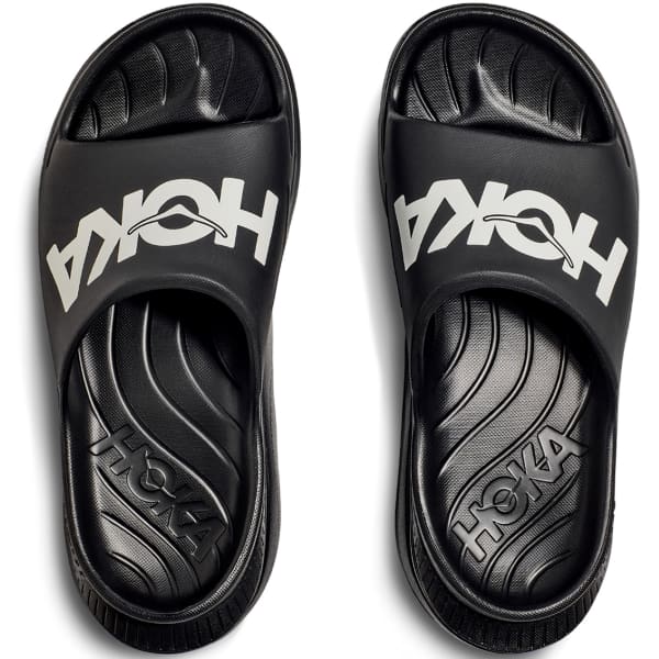 Sandale de récupération HOKA ONE ONE ORA ATHLETIC SLIDE BLACK / WHITE