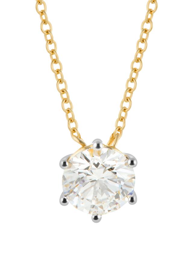 Brillant-Anhänger, Brillant, Gold 585