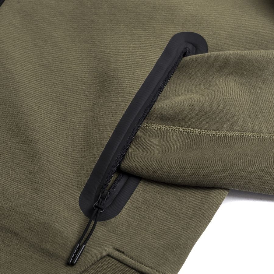 Nike Sweat à Capuche NSW Tech Fleece 24 FZ - Vert/Noir