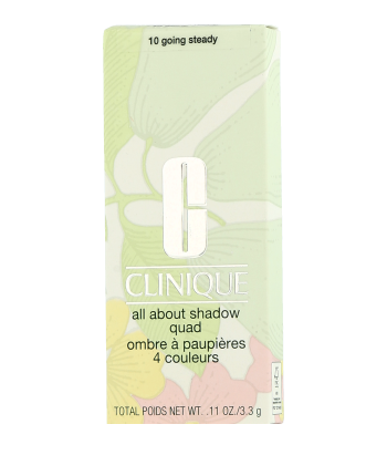 Clinique All About Shadow Quad Ombre à Paupières 4 Couleurs Going Steady 3,3g