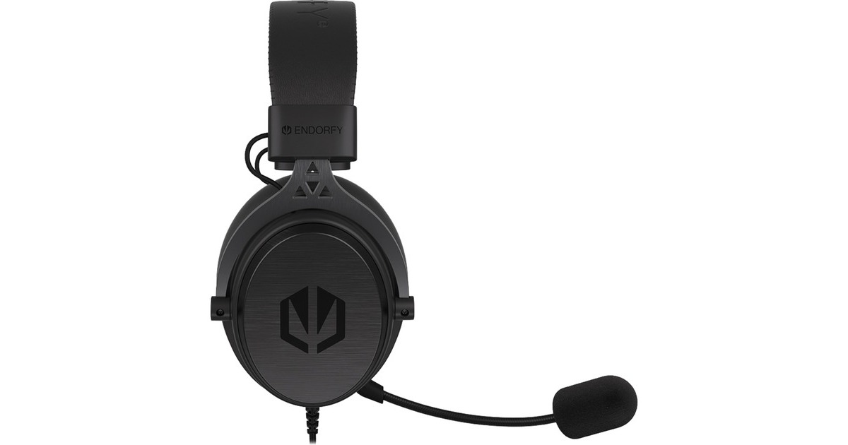 ENDORFYVIRO Plus USB over-ear gaming headset  (Zwart, USB-A, 3,5 mm aansluiting)