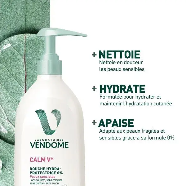 Laboratoires Vendôme - Douche Hydra-Protectrice 0% CALMV+ 750mL