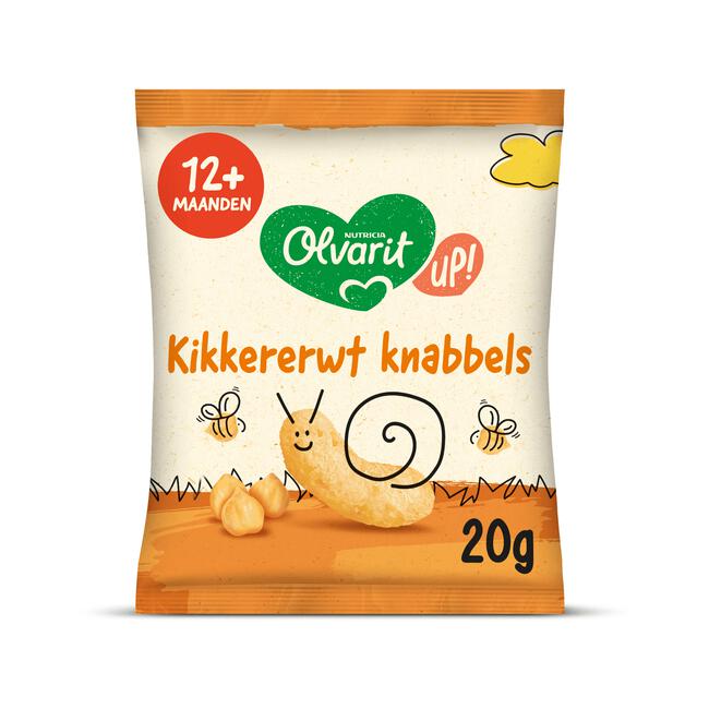 Olvarit Kikkererwt Knabbels 12 Maanden