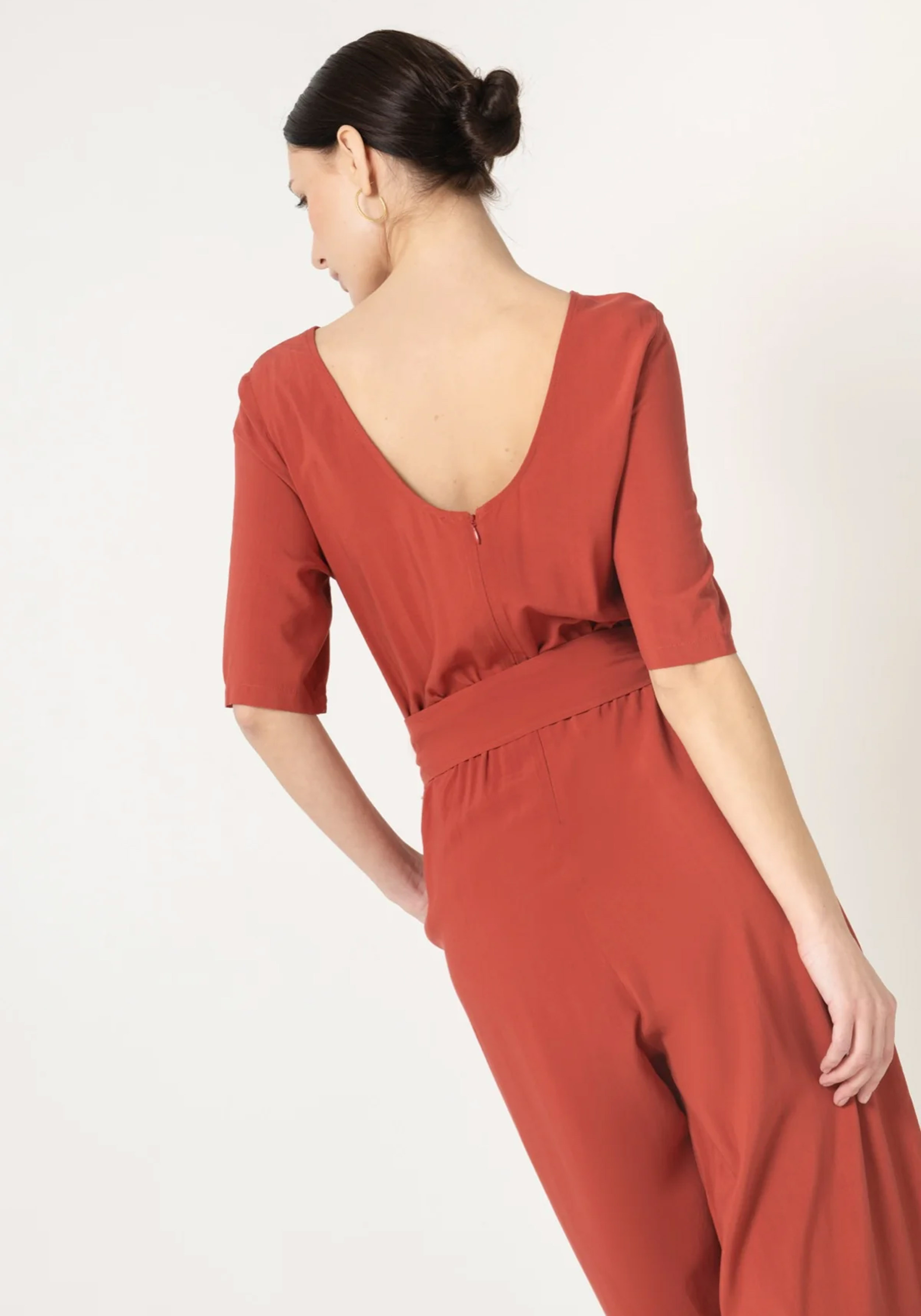 Lovjoi Overall Jumpsuit Staine Halfsleeve Mars Red