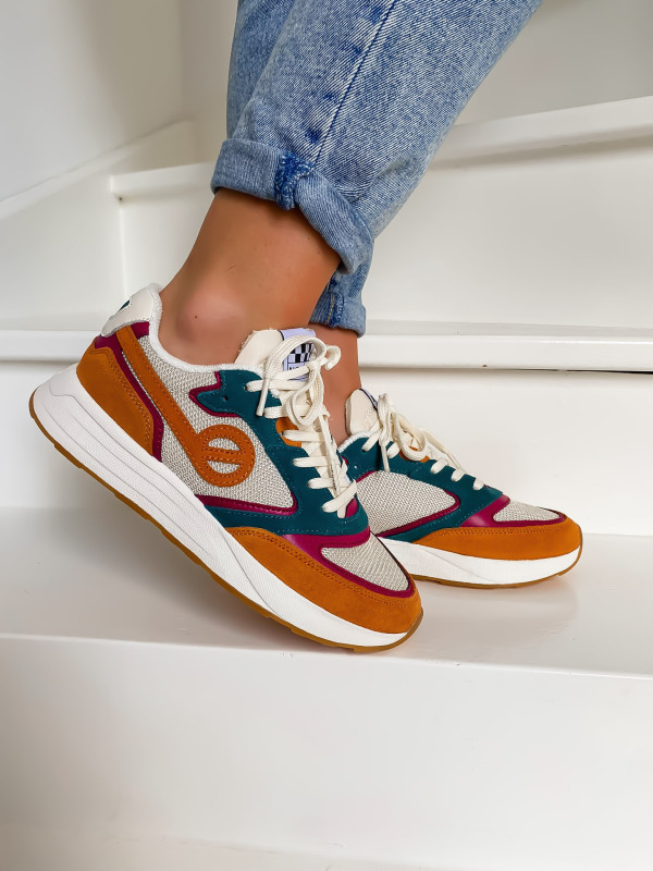 No Name - POWER JOGGER Abricot/Dove