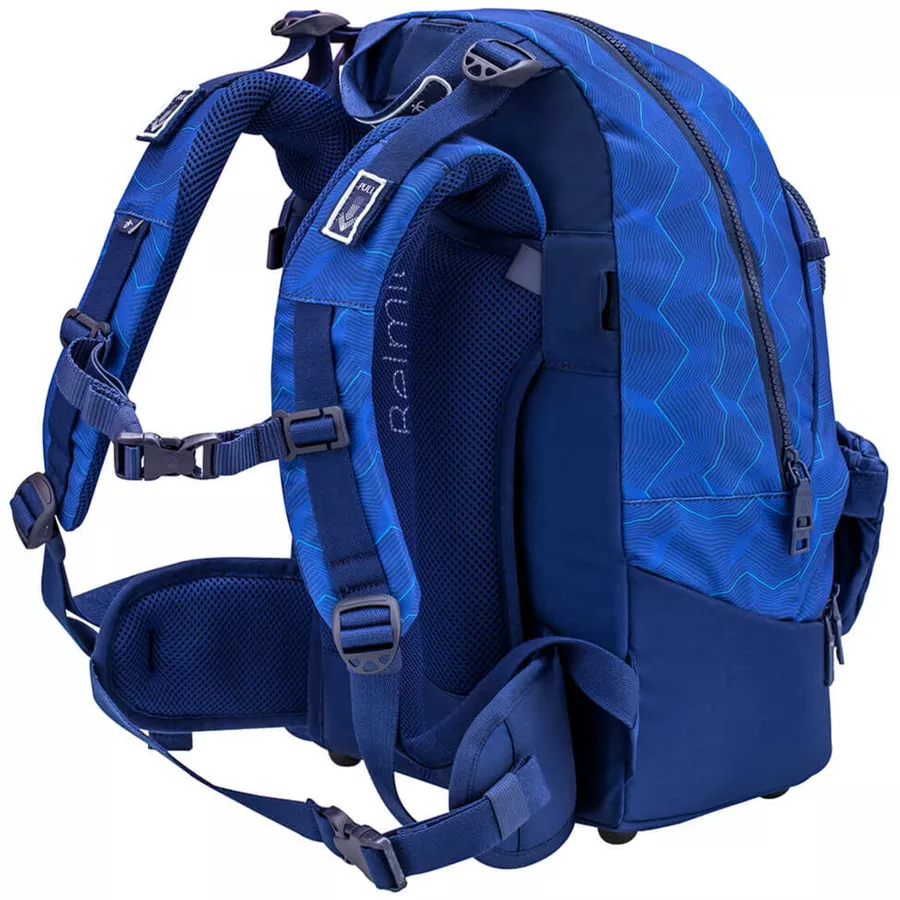 Belmil Schulrucksack 2-IN-1 Schulrucksack & Gürteltasche Estate Blue