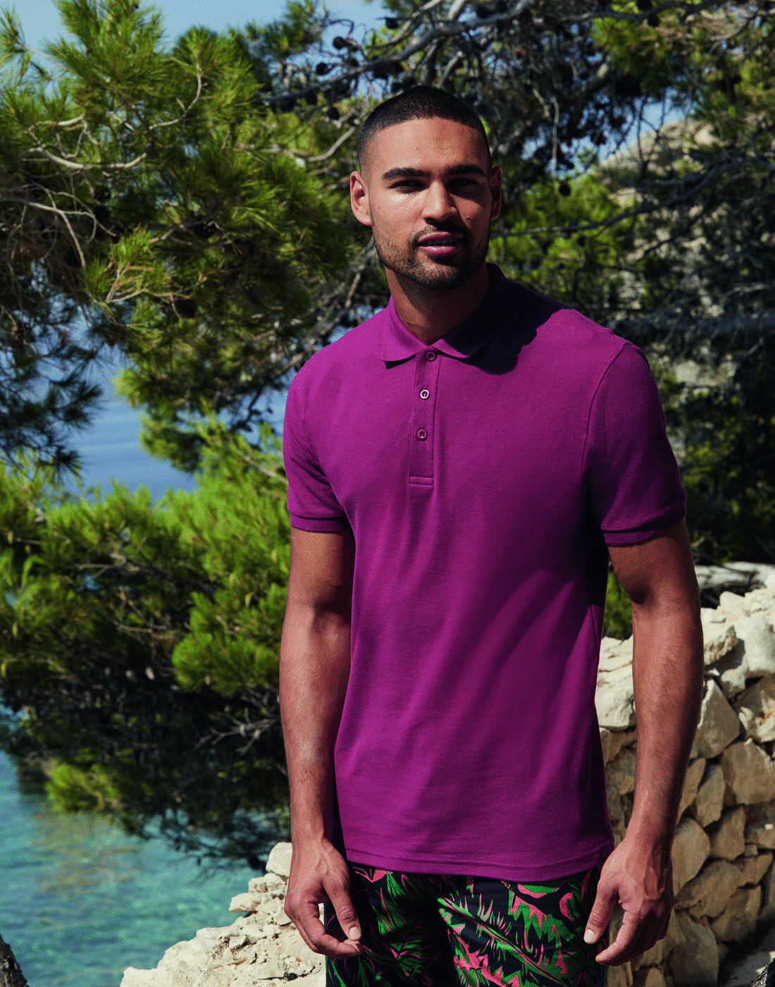 Fruit of the Loom 63-218-0 - Polo Confortable en Coton de Haute Qualité