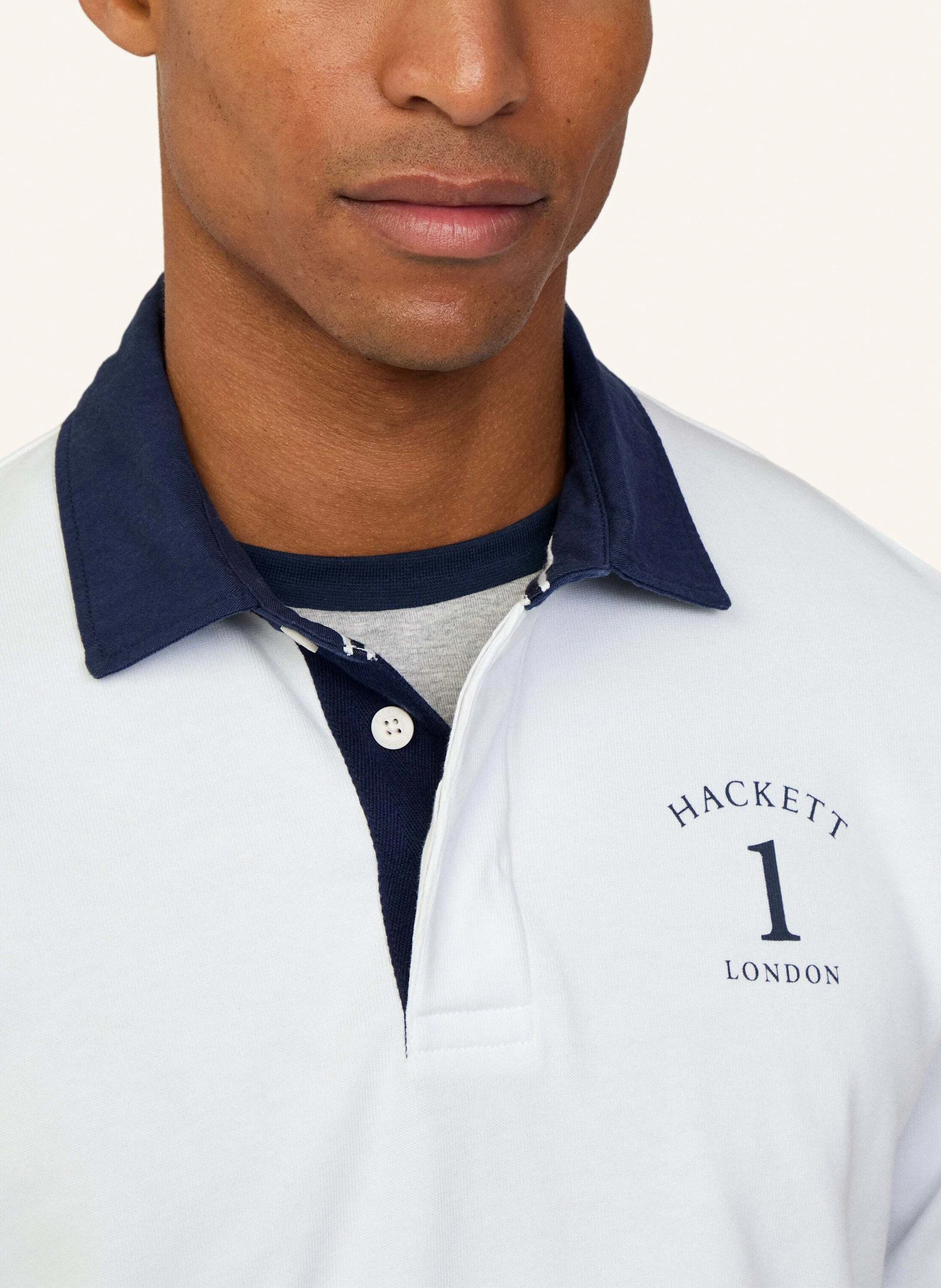 HACKETT LONDON Poloshirt HERITAGE ESS RUGBY