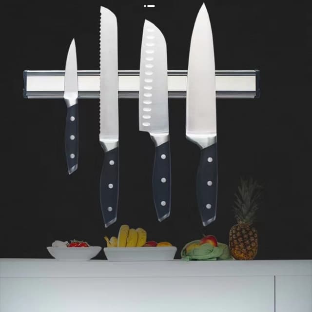 Køkken magnetisk knivholder vægmontering S