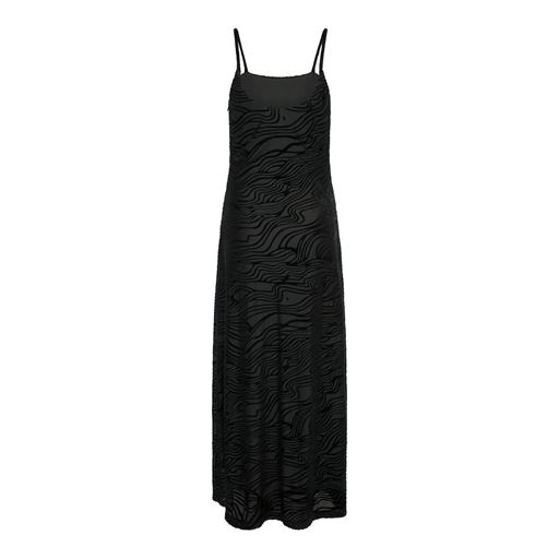 Neo Noir Sali Zebra Burnout Kjole, Black, 34