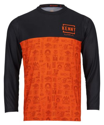 Maillot Manches Longues Kenny Charger Orange / Noir