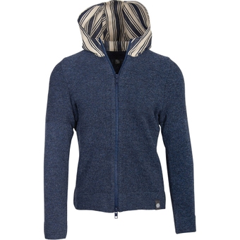 2964 Garmisch J-104 AKP Jacke Blau / Grau Herren