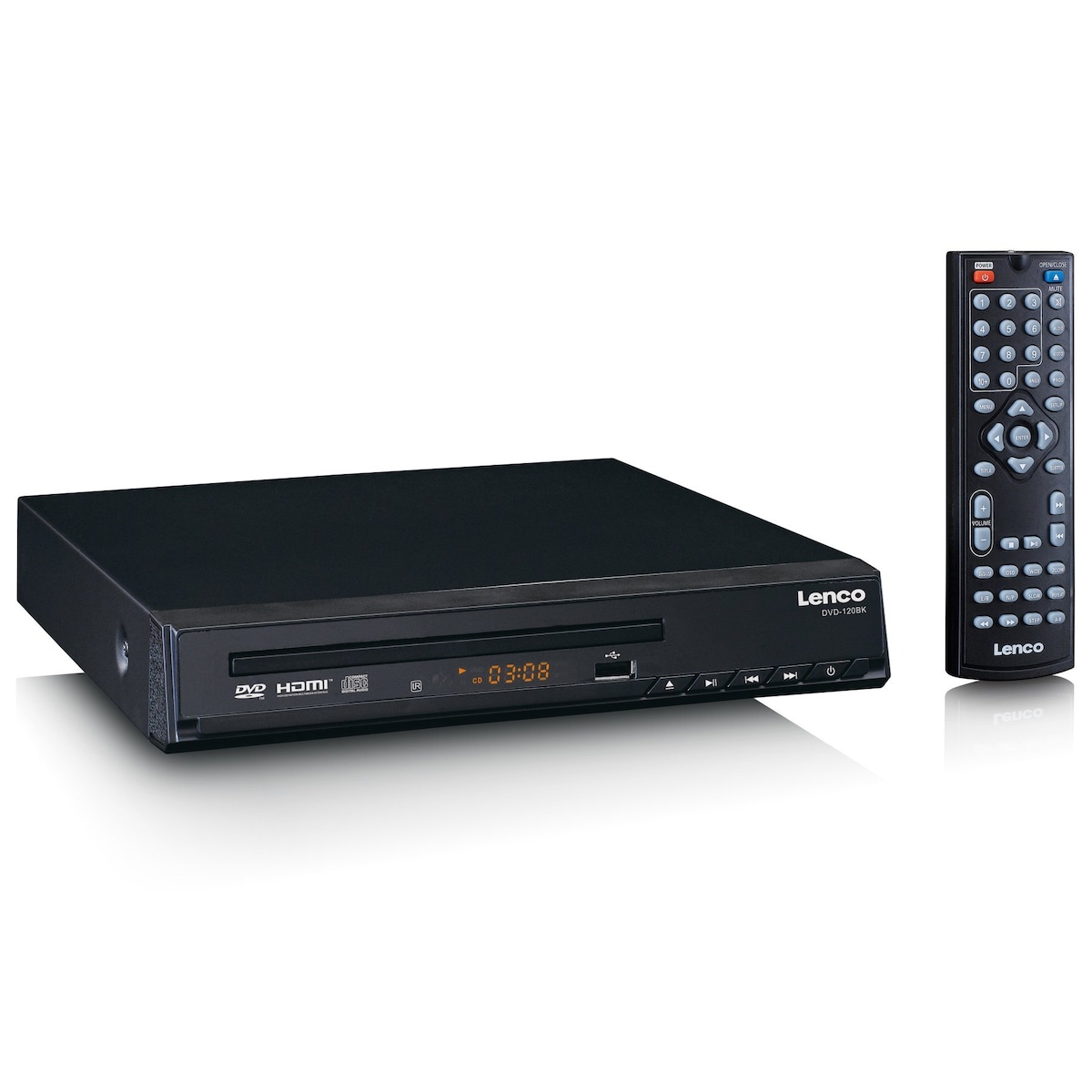Lenco DVD-120 DVD / CD-spiller