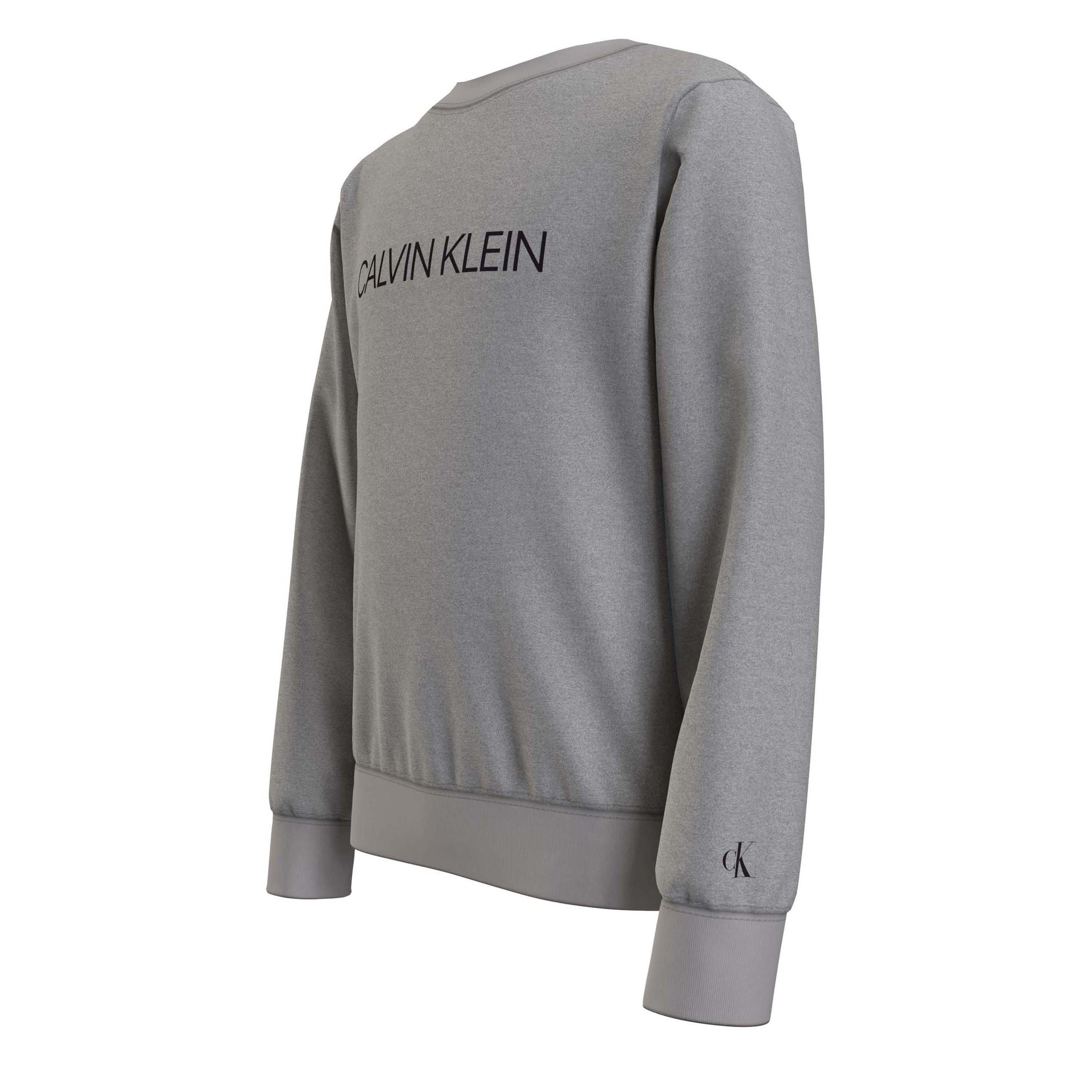 Calvin Klein Junior Boys Institutional Crew Sweatshirt