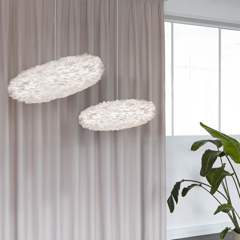 Hanglamp EOS Esther Medium koordset wit Wit