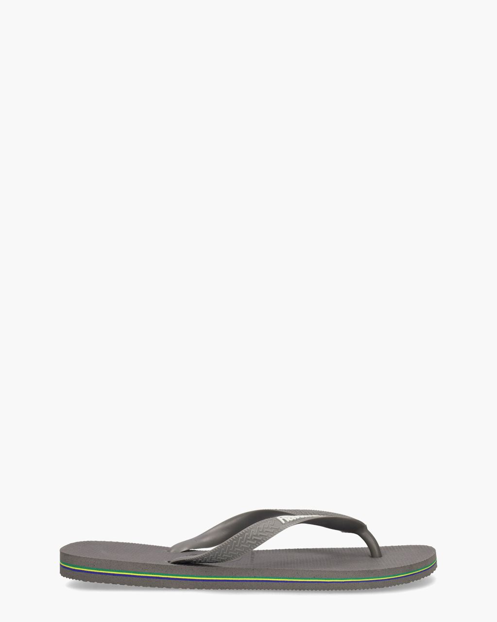 Havaianas Brasil Logo Grijs Herenslippers